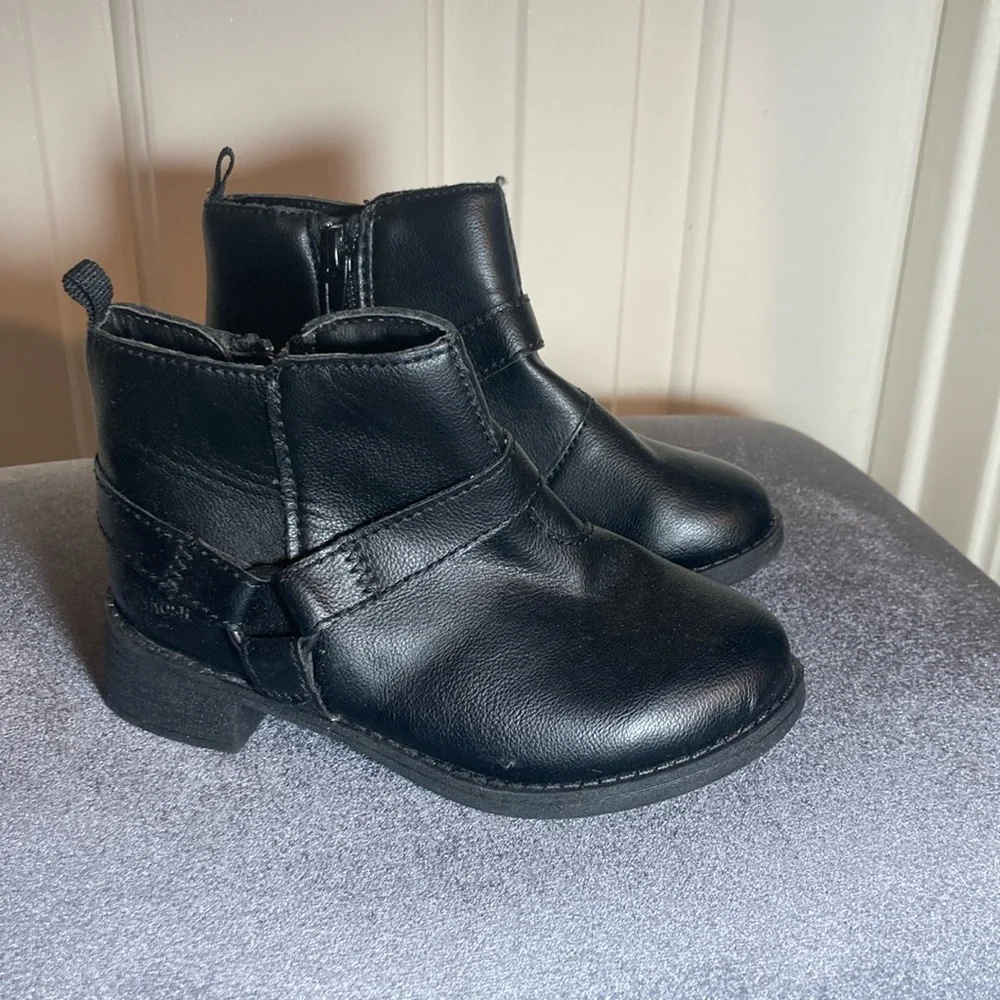 OshKosh Black Ankle Boots Kids